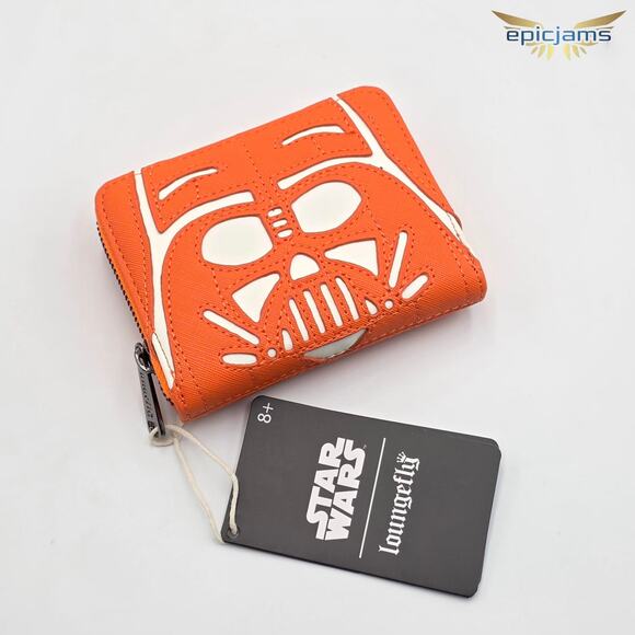 Loungefly Star Wars Darth Vader Glow-in-the-Dark Jack-o-Lantern Backpack Set New main image 6
